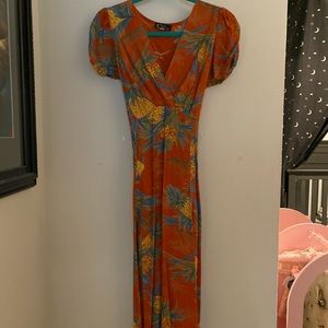 Diva Dollz retro Pineapple dress